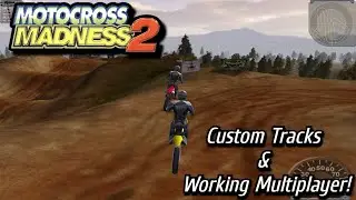 How To Add Custom Tracks/Play Online For Motocross Madness 2!