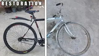 Реставрация велосипеда. Тюнинг велосипед. Велотюнинг. Bike restoration.