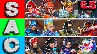 Ranking EVERY Marvel Rivals Character In Season 6.5 (After Patch)
