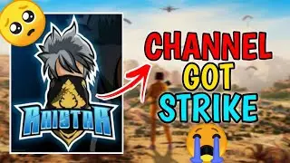 Raistar Second Channel Got Strike 🥺😭 #shorts #raistar.loud
