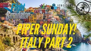 Microsoft Flight Simulator 2020 - PIPER SUNDAY- ITALY Part 2
