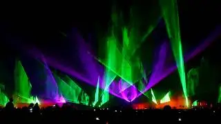 16. Flammende Sterne 2018  Ostfildern - Firma LPS Lasershow Tag 1