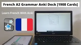French A2 Grammar Anki | Learn French by Using This Anki Deck With 1908 Cards!