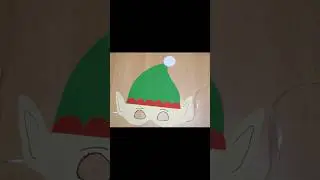 Elfen Maske basteln  🧚🏻&zwj;♀️ How to make christmas Elf Mask