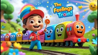 The Feelings Train | Fun Educational Song for Kids | HappyLittle