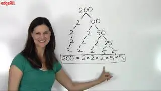 Grade 5 - LCM using prime factorization