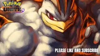 MACHAMP BECOMES THE S-TIER ALL ROUNDER WITH THIS NEW EMBLEM BUILD IN POKEMON UNITE  #shorts #pokemon