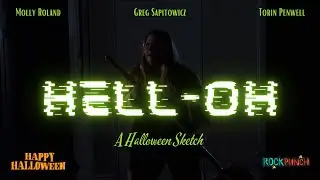 Hell-Oh | RockPunch Halloween Office Sketch