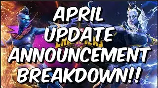 April Update Announced! - Ancient One & Apocalypse Event, Incursions - Marvel Contest of Champions