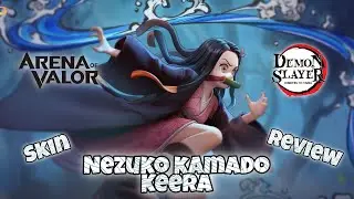 Keera / Nezuko Kamado New Skin Review | AoV x Demon Slayer Collaboration | Arena of Valor