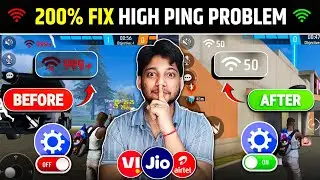 🔥 Free Fire 999+ High Ping Problem Solve ✅ Free Fire Network Problem | How To Solve FF Ping Problem
