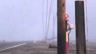 Watch the Wind-Driven Wildfire Destroy a Warehouse in Chelan, WA