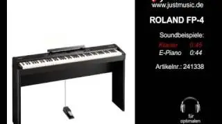 Roland FP-4 portable epiano played and recorded