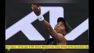 Venus Williams Makes HISTORY at Australian Open