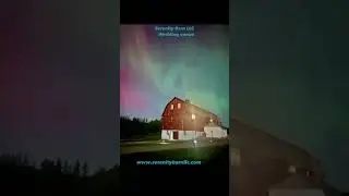 Northern lights #northernlights #barnweddings #wedding #weddingvenue #upperpeninsula #wisconsin