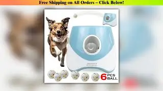 Dog Tennis Ball Launcher Dogs Chase Automatic Toys Automatic Fun Interactive Machine Fun