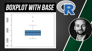 How to create Boxplots in base R (1 Min Tutorial)