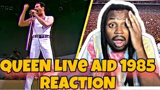 FIRST TIME WATCHING : Queen - Live Aid 1985 Performance At Wembly Stadium REACTION
