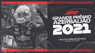 Chamada do GP DO AZERBAIJ&Atilde;O de F&Oacute;RMULA 1 | F1 2021 na BAND + patroc&iacute;nio (05 e 06/06/2021)