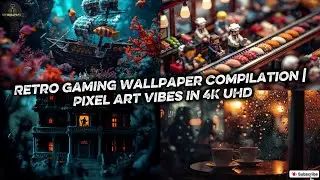 Retro Gaming Wallpaper Compilation | Pixel Art Vibes in 4K UHD