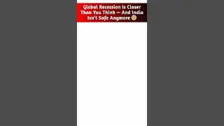 🚨 Global Recession 2025: The Hidden Economic Collapse Nobody Is Talking About 😨