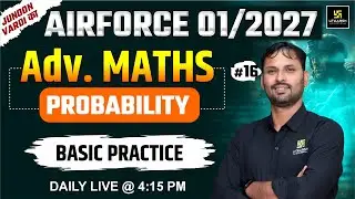 Airforce 01/2027| Ad. Maths 25/25 PROBABILITY | Utkarsh Defence Academy |