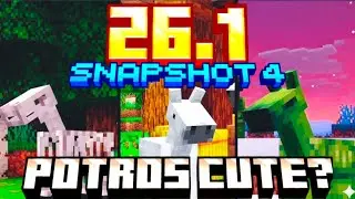 😡💣💥 Es enserio Mojang?! ✅️ caballos cute 26.1 snapshot 4