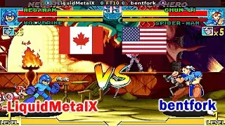 Marvel vs Capcom - -LiquidMetalX vs bentfork FT10