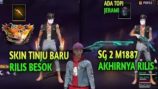 BOCORAN SG 2 M1887, SG 2 M1887 BARU KAPAN RILIS, SKIN TINJU RILIS BESOK, TOPI JERAMI GRATIS