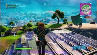 Fortnite Mancake skin gameplay