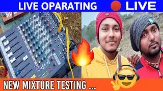 Live Oparating karte Hua 🔴LIVE #DJ #BOX #BASS