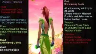 WoW Warlock Transmog (Msperil)