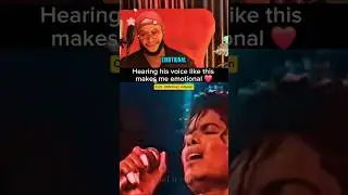 Hearing His Voice Like This Makes Me EMOTIONAL! |Michael Jackson Reaction #shorts