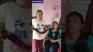 ராஜபார்வை மேக்கப் / mother daughter makeup alaparaigal / funny makeup / comedy video #bonustime