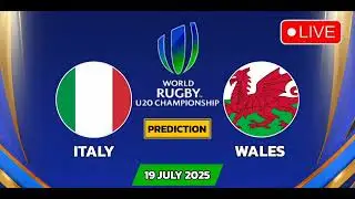 Italy VS Wales | U20 Rugby World Championship Match Prediction