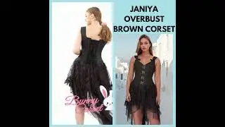 Style yourself with this Overbust Corset for a captivating hourglass silhouette!