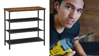 VASAGLE  4 Tier Shoe Storage Rack Shoe Rack First Impressions