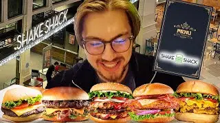 Ganze Karte bei Shake Shack bestellt 🤤 RAMADAN VLOG #13 ☪️