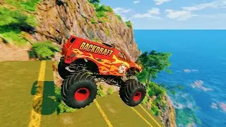 High Speed Car Test  Drive Jump & Cars Crashes #003 - BeamNG Drive | DriveEz