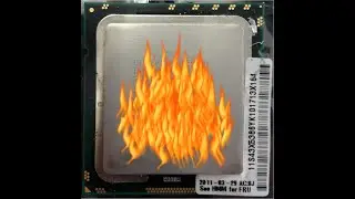 Intel Xeon E5620 2.4GHz Stress Test CPU with OCCT