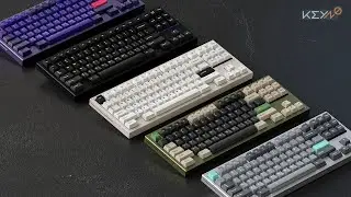 Keyno Y&middot;8 - the uniquely designed 80% | Heat-coloring | Raw Aluminium