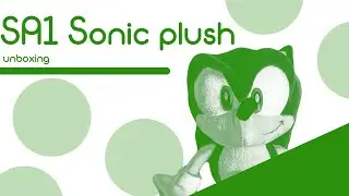 Unboxing | Sonic Adventure 1 Sonic Plush