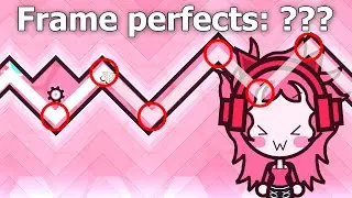 Ashley Wave Trials with Frame Perfects counter &mdash; Geometry Dash
