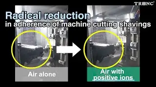 Prevention and elimination of machine cutting shavings using ADJUST HOSE TRINC