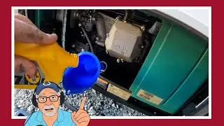 Onan 4000 Generator Oil Change