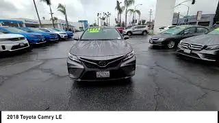 2018 Toyota Camry Pasadena Los Angeles Glendale Alhambra Cerritos Orange County 2501065A