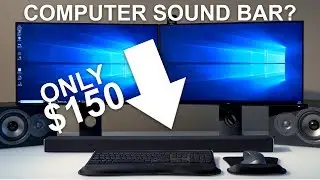 Sound Bar For COMPUTERS? Surprisingly Good
