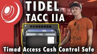 Tidel TACC IIA Timed Access Cash Control Smart Safe - Retail Cash Dispensing Safe