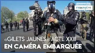 &laquo;Gilets jaunes&raquo; Acte XXIII : la manifestation en cam&eacute;ra embarqu&eacute;e