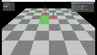 Programming a chess like game from scratch in C++ / Directx12 - state machines (episode 16)